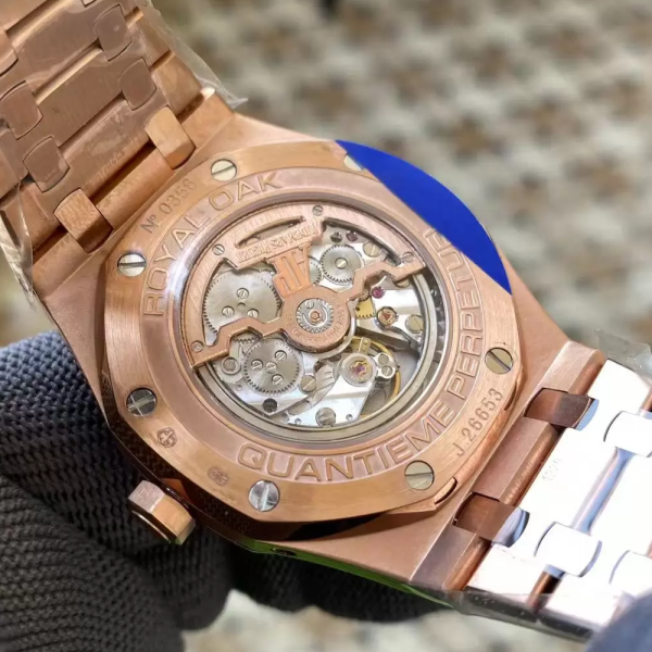 APS공장 오데마피게 로얄오크 퍼페츄얼 캘린더 로즈골드 다이얼 RG 금통 41mm 26574