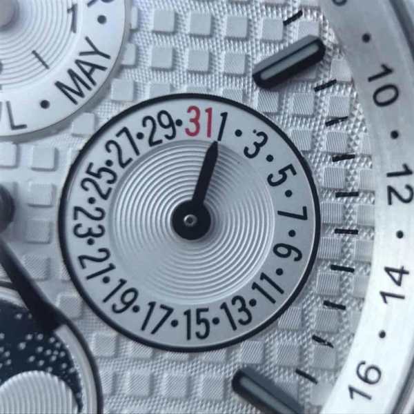 JF공장 오데마피게 로얄오크 퍼페츄얼 화이트 다이얼 스틸 SS 브레이슬릿 41mm 26574ST
